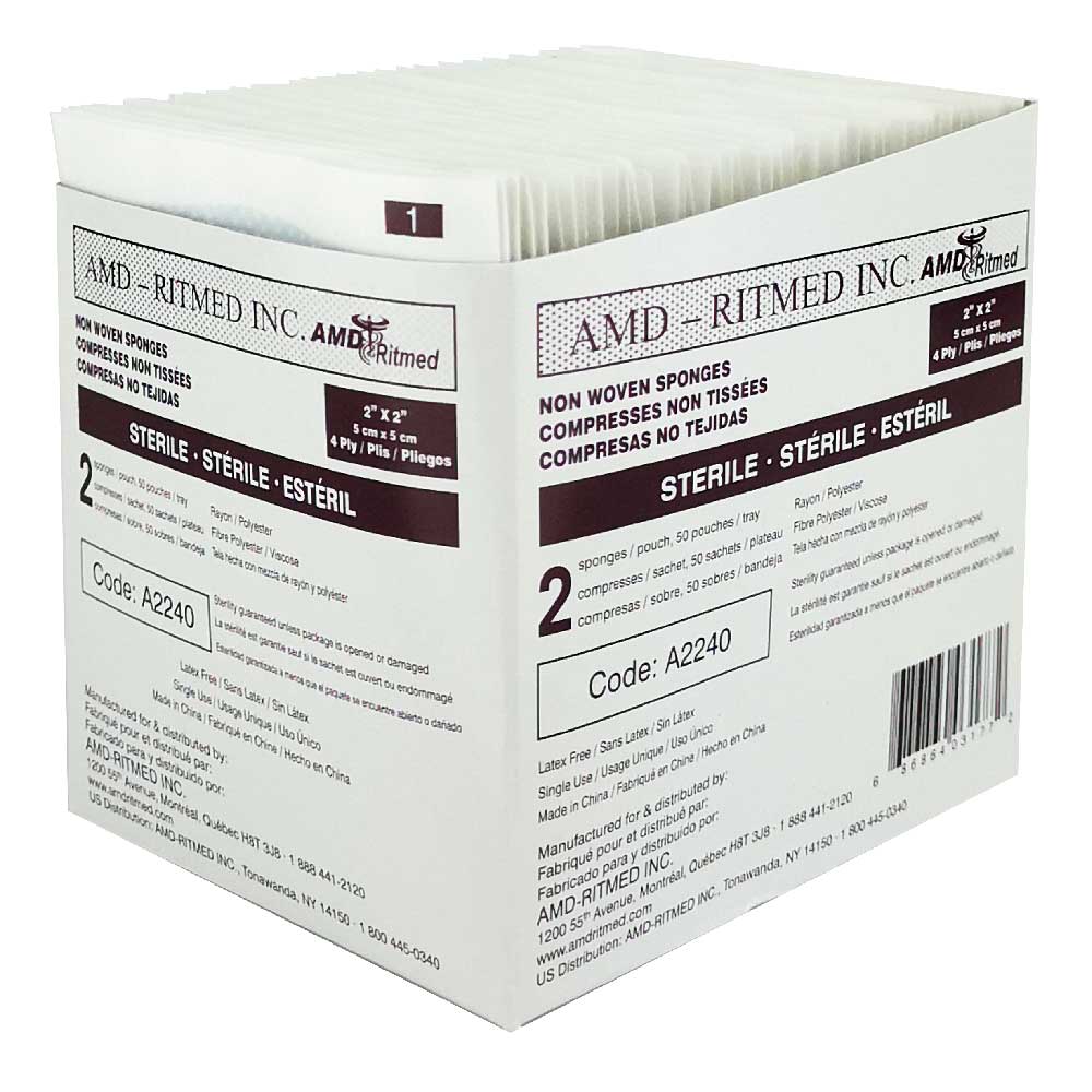 AMD RITMED® Sterile compresses 2